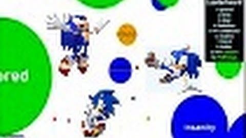 Blob Wars #1 w/ Sonicfast120 (agar.io)