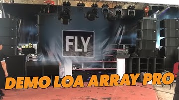 Lạc Việt Audio | Loa array FLY 1202, loa FLY chuyên nghiệp tại triển lãm | 0982 655 355