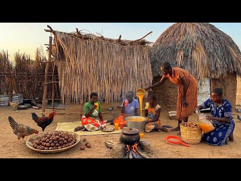 Making Traditional Juice From Wild Foraged Fruits