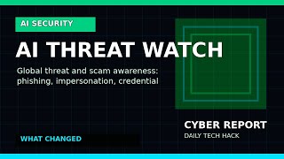 AI-Era Scam Warning: Verify Before You Click or Pay