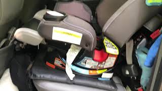 How I got a Child Seat in the Tacoma comfortably