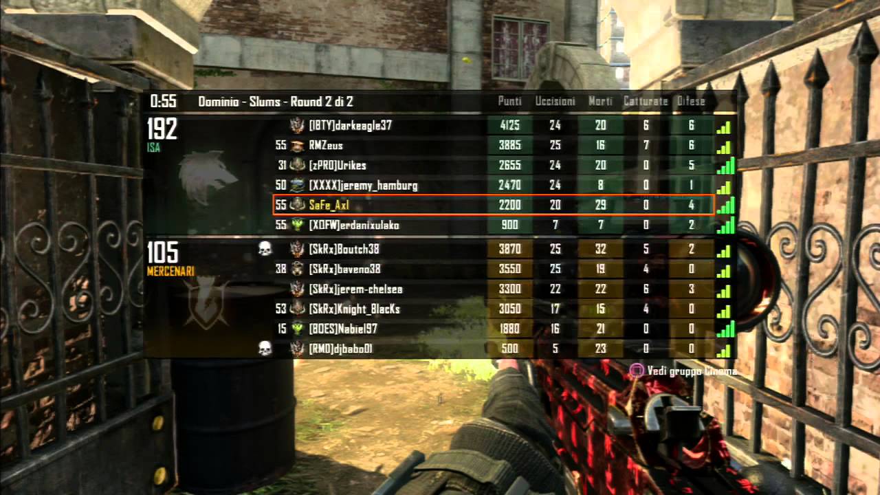 Five man on screen w/ballista