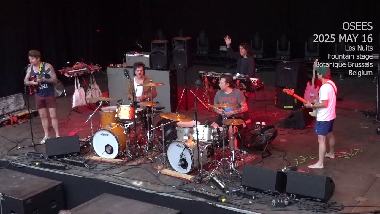 Osees - 2025-05-16 - Les Nuits Botanique; Botanique, Brussels, Belgium