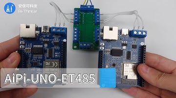 Ai-Thinker AiPi-UNO-ET485 Demo: Slave Mode Control for Multiple Devices!