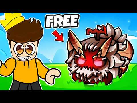 How I Got YETI FIEND Fruit For Free in Blox Fruits Roblox! 😱