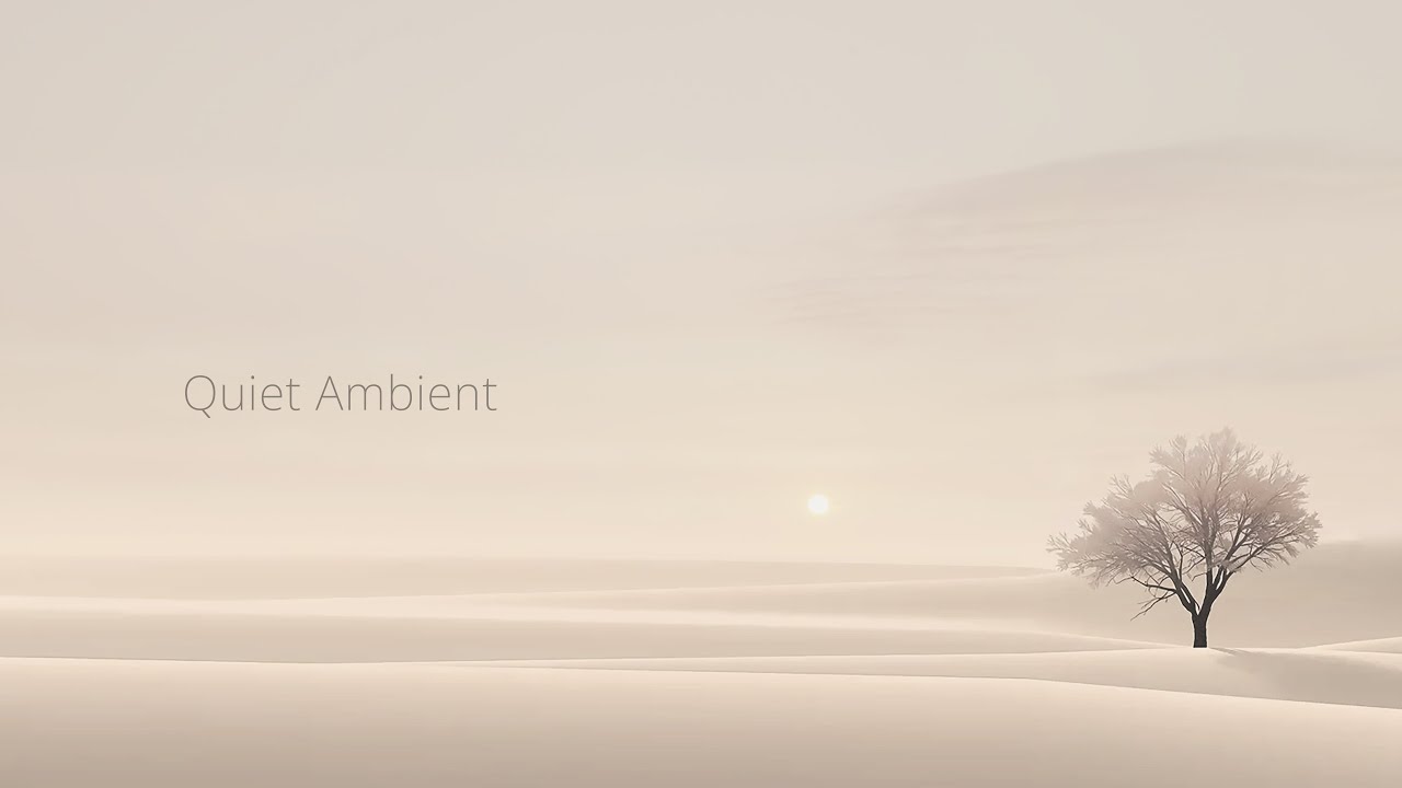 Words of Light｜A Drifting Sound — Quiet Ambient Music for Meditation, Relaxation & Calm