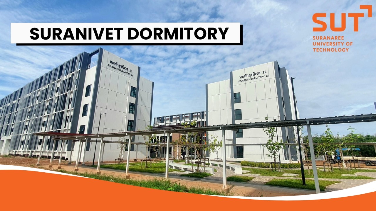 Suranivet Dormitory S19-S20-S21-22 at Suranaree University of Technology, Thailand