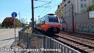 Züge an der Oberen Bahngasse und Rennweg S1 mit makro uvm | Trainspotten 89