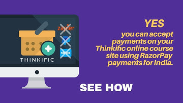 Yes You Can Accept Payments On Thinkific Using RazorPay without PayPal and Stripe and Zapier