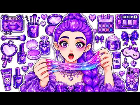 Rumi Beauty Makeover + Nails Art + Couple Fashion Glow Up 💄KPOP DEMON HUNTERS🌈 Dumpling Skincare