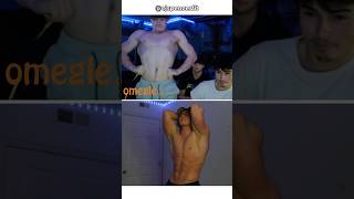 Flexing with other gym bros on Omegle!💪🏻🤣 #omegle #gymbro #bodybuilding