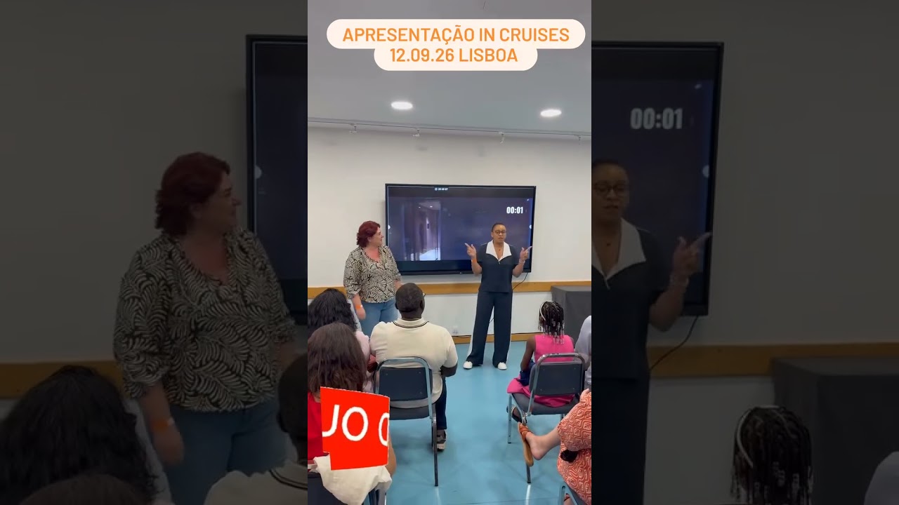 Evento in Cruises em Lisboa 12.09.26 #lisboa #viagens #incruises #cruzeiro #grátis