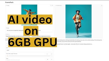 Only needs 6GB VRAM - FramePack for local AI Video generating: installation and test running