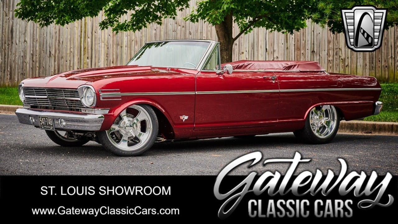 1962 Chevrolet Nova Convertible Gateway Classic Cars St. Louis 9108
