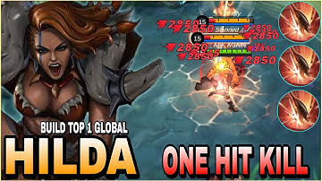 Hilda Best Build 2023 - Brutal Damage - Build Top 1 Global Hilda ~ MLBB