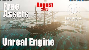 Бесплатные ассеты Unreal Engine 4 ( 5 ) август 2023г