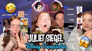 *20 MINUTE* Juliet Siegel Disney Video Compilation!🤣😱(Disney Pregnancy & more⁉️)