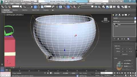 Thực hành 3ds Max - Bài 19: Lệnh Taper  - Ứng dụng làm cong đối tượng trong 3Dsmax