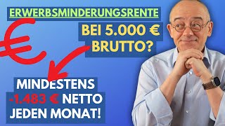 3 % Gehalt Zahlen, 48 % Retten Erwerbsminderungsrente Bei 5.000  Deinen Lebensstandard Sichern
