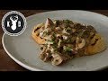 Creamy Garlic Mushrooms on Toast | Kitchen Daddy