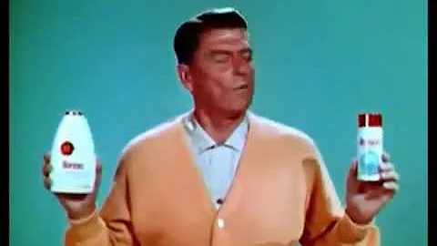 Ronald Reagan sells Baraxo Soap - Old Commercial