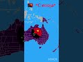 Eliminando países de Oceanía, parte 3 y semifinal #shorts #countryballs #oceanía #humor
