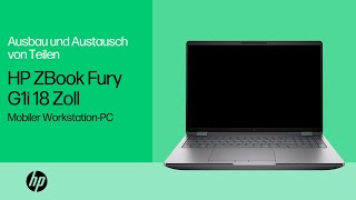 Entfernen und Austauschen von Teilen | HP ZBook Fury G1i 16-Zoll-PC für mobile Workstations
