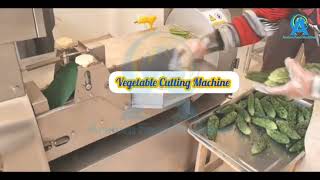 Double Head Root & Leafy Multifunctional Vegetable Cutter | High-Speed Precision Cutting Machine