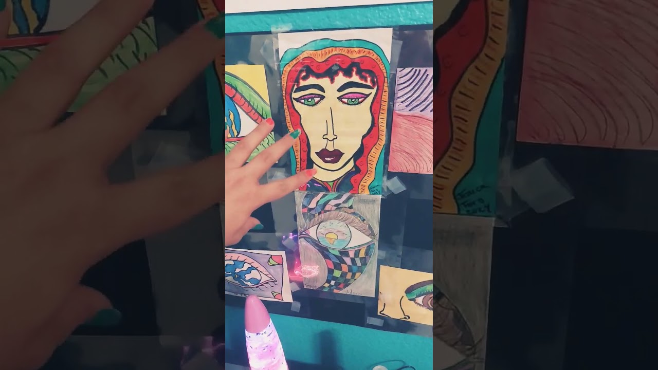 Random art for my wall poster in my room. 