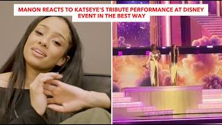 Manon Reacts To Katseye’s Tribute Performance At Disney Event In The Best Way @miffins