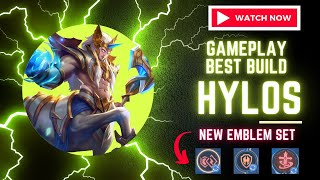 Hylos New Emblem Set And Best Build 2023 - Mobile Legends