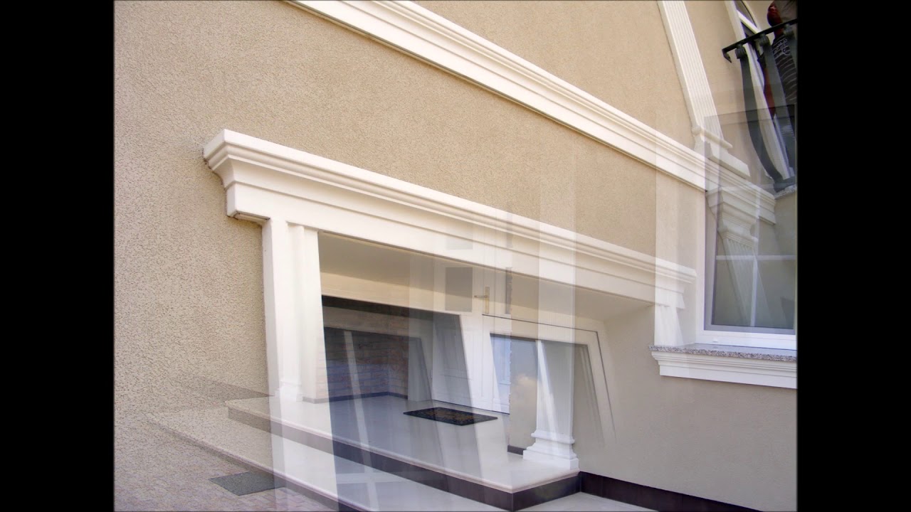 Pilastry elewacyjne - sztukateria zewnętrzna - sztukateria elewacyjna