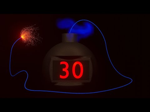 30 Second Timer Bomb 3D Timer