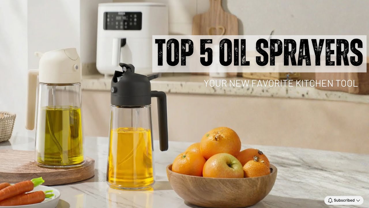5 лучших стеклянных распылителей оливкового масла для приготовления пищи в 2025 году | Незаменима...