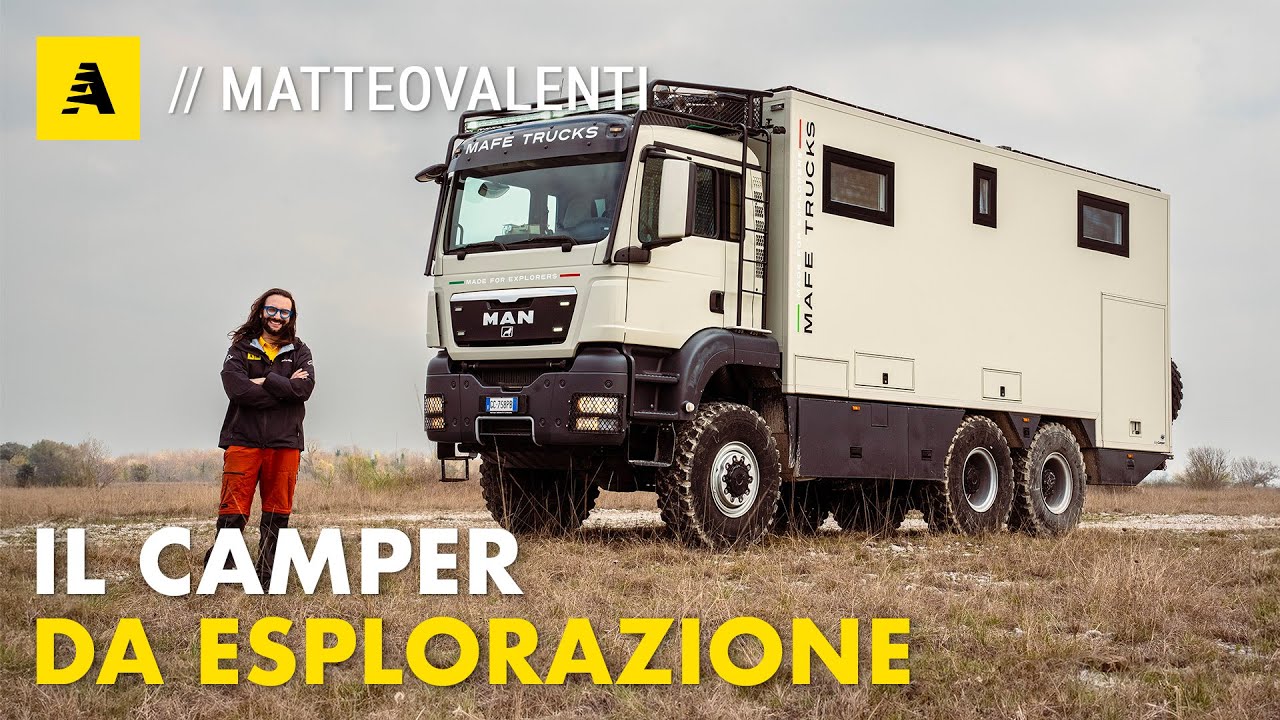 Tutti i SEGRETI di un CAMPER da ESPLORAZIONE da 500.000 € - MAFE TRUCK