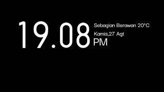 Black screen jam layar 30 detik