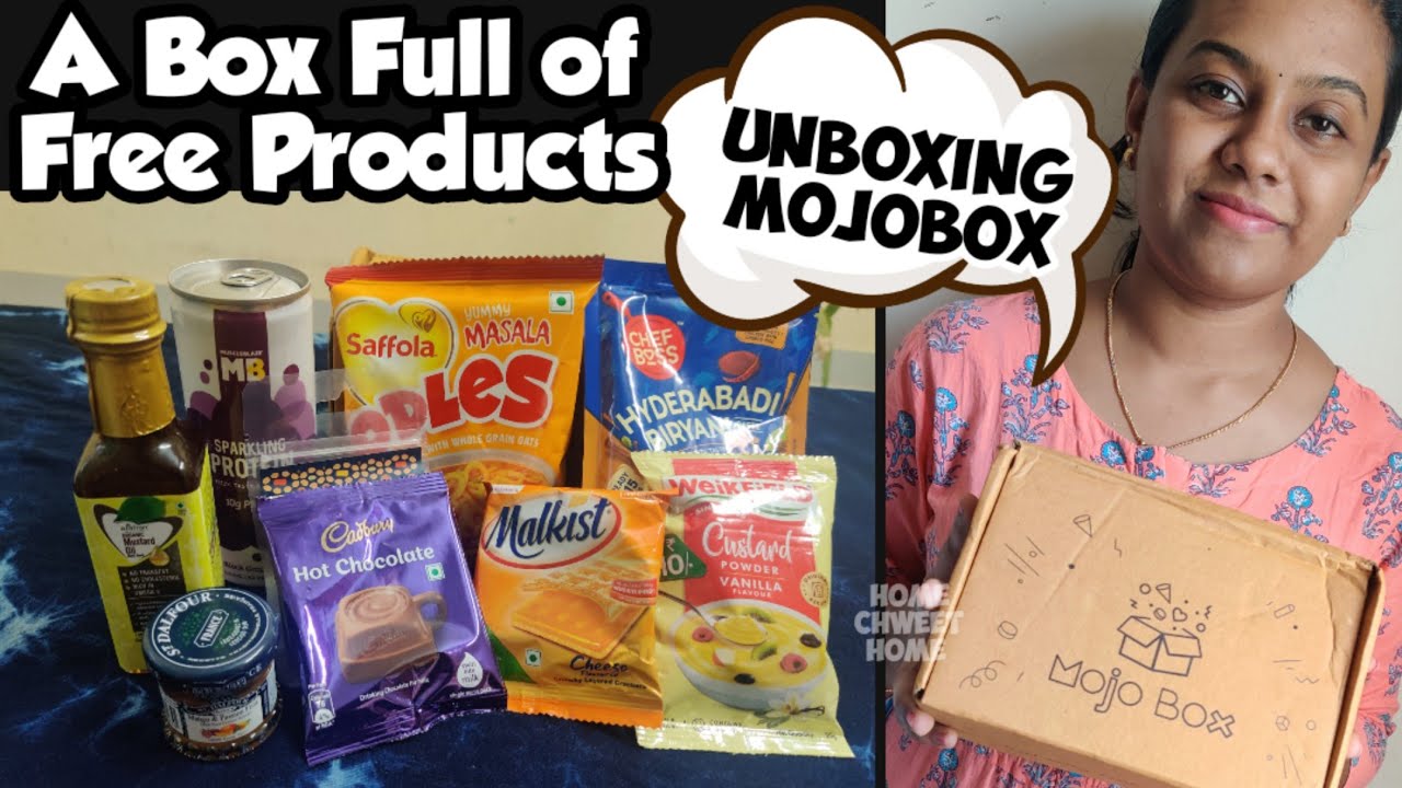 MojoBox Review | Unboxing Mojobox | Free Sample Products | Unboxing Video | Mojo Box | Free Items
