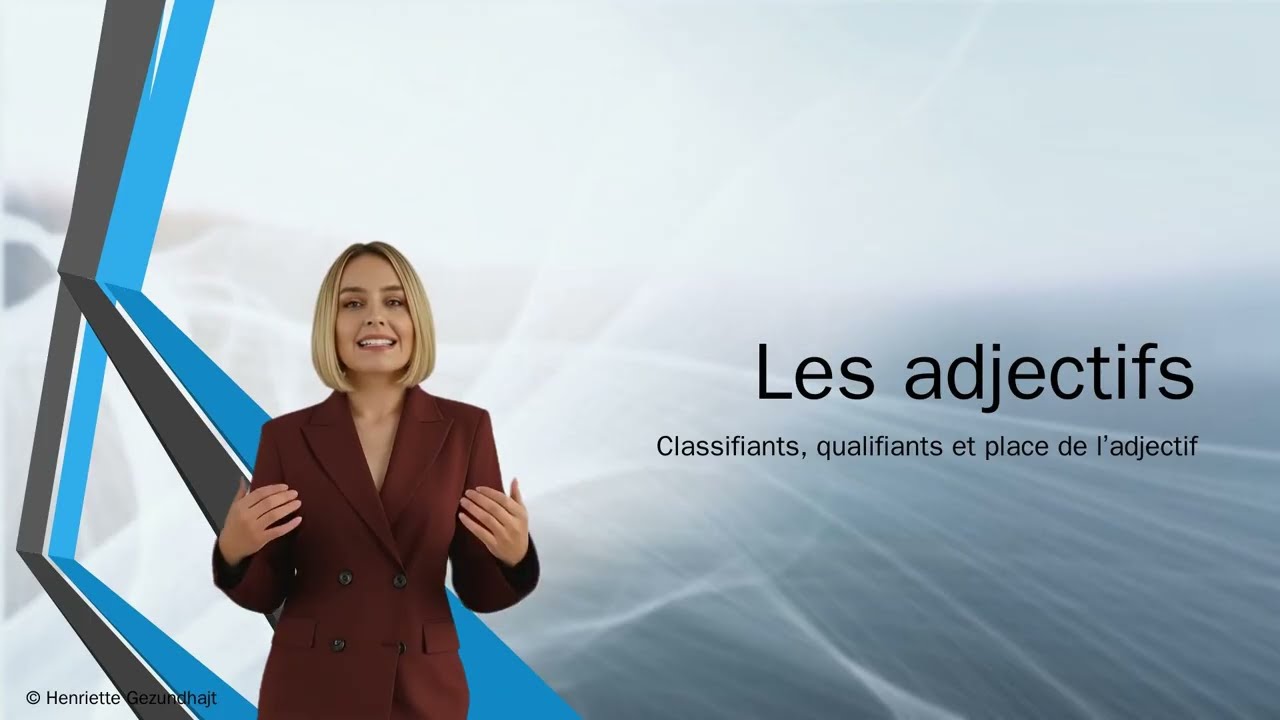 La place des adjectifs classifiants et qualifiants