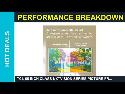 Recensione del televisore Samsung Frame da 85 pollici della serie NXTVISION di TCL da 55 pollici