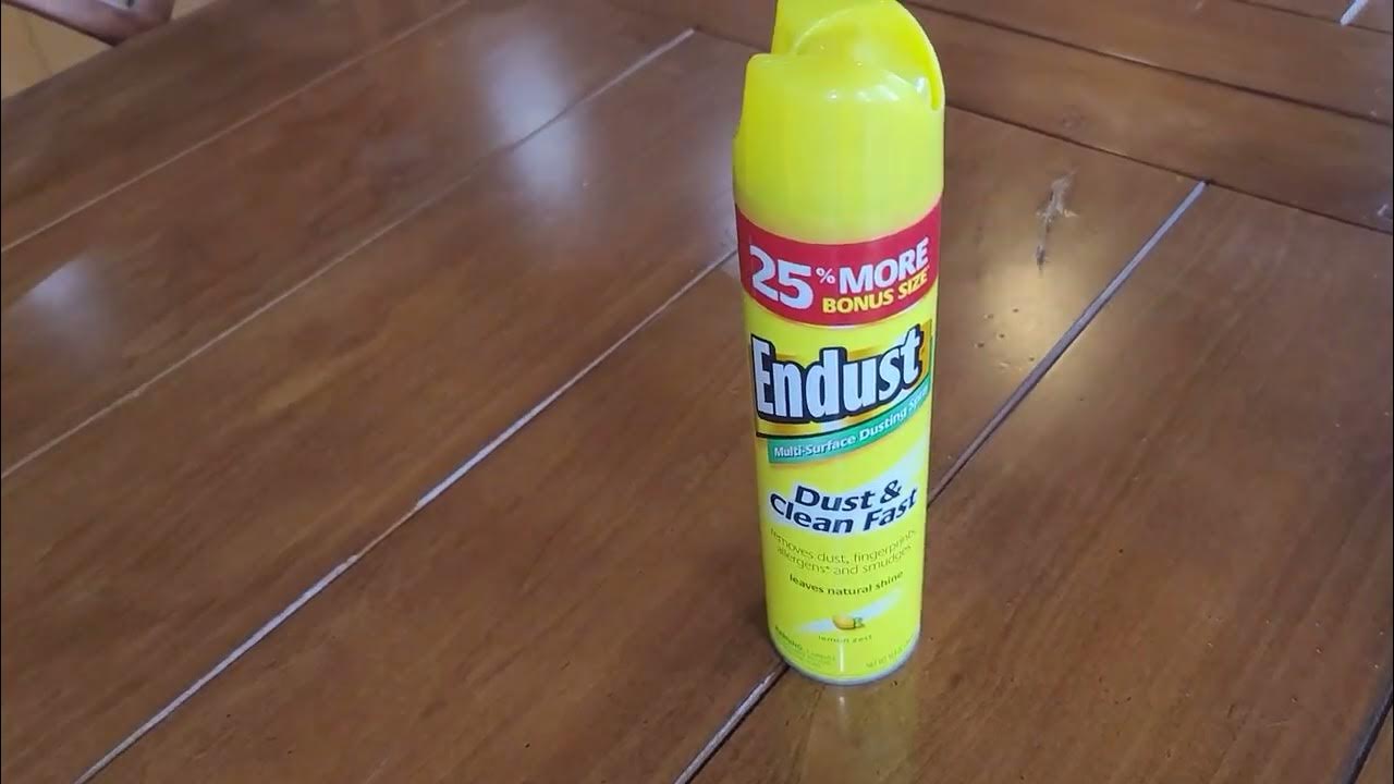 Endust MultiSurface Dusting Spray Review YouTube