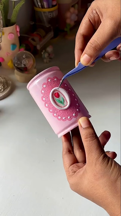 Aesthetics from ആക്രി 🤩 | ninu shaaji #diy #craft #shorts