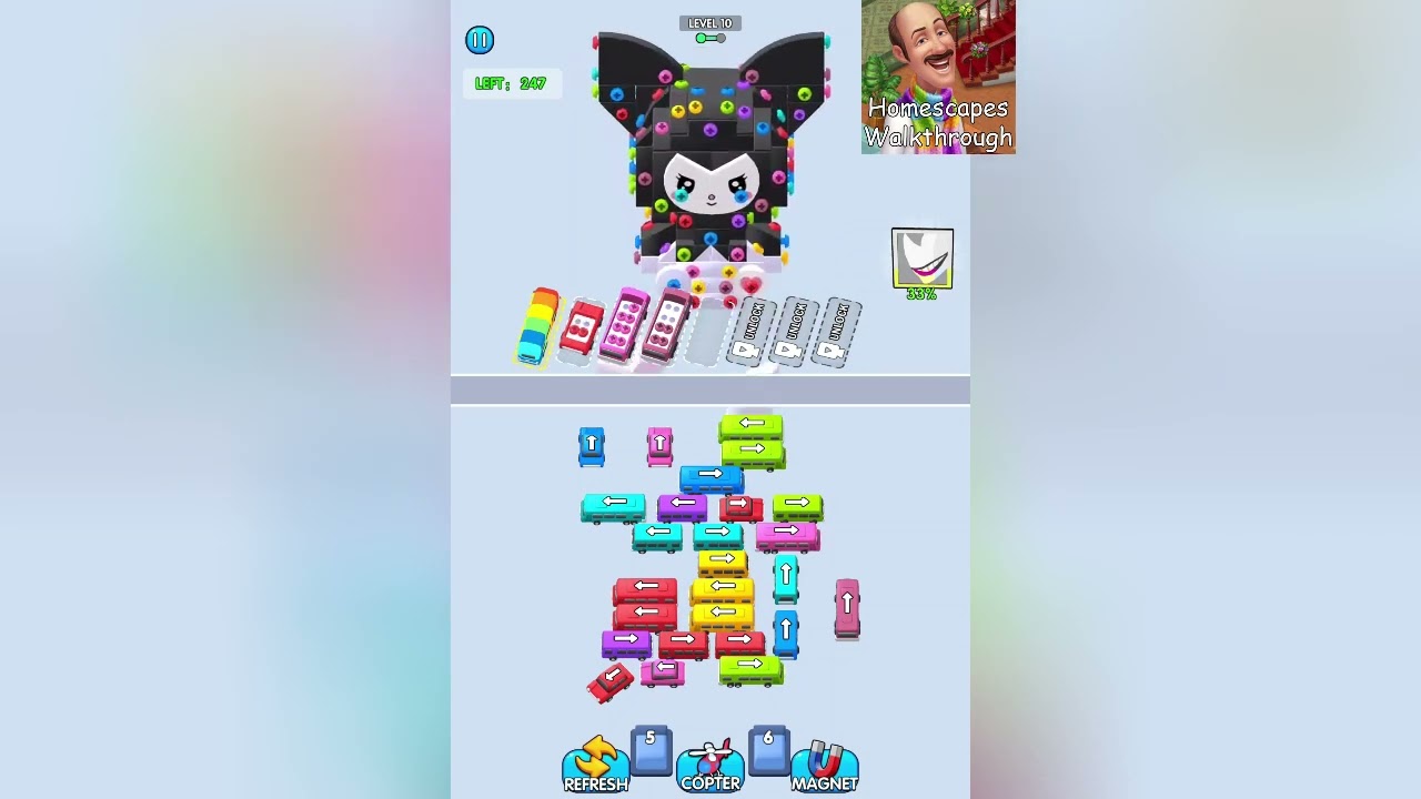 Car Screw Escape Level 10