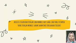 merger, akuisisi, konsolidasi, dan separasi