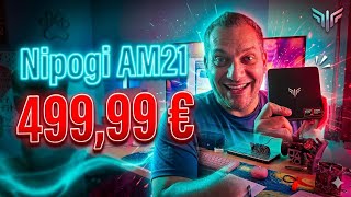 NiPoGi AM21: il mini PC da 499€ che vola su Linux (Ryzen 7 8745HS)