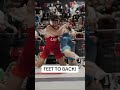 Kellen Wolbert put his opponent’s feet over his head for 5!