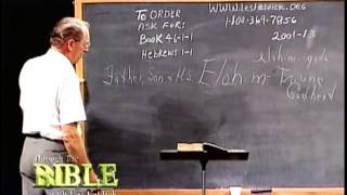 46 1 1 Through the Bible with Les Feldick  Why Hebrews Was Written: Hebrews 1:1-10