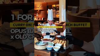 1 FOR 1 SUNDAY BUFFET: OPUS BAR AND GRILL X OLD CHANG KEE! #vocoOrchardSG #ExperienceIHG