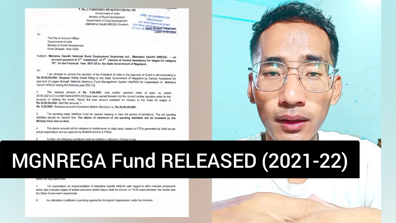 MGNREGA 2021-22 Funds