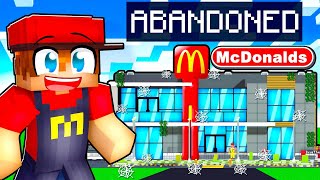 Rebuilding An ABANDONED McDONALDS Restaurant In Minecraft!