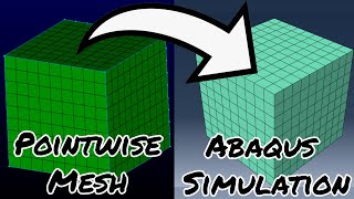 Exporting a Pointwise Mesh to Abaqus